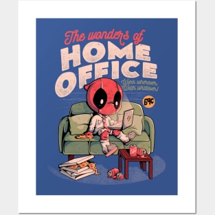 The Wonders Of Home Office - Funny Geek Movie Hero Gift Posters and Art